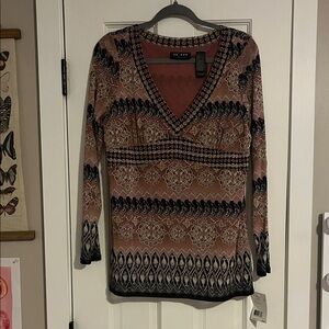 Axcess Multicolor Patterned Blouse